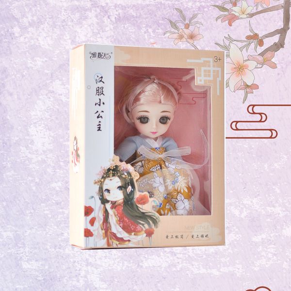 4pcs/lot princess doll suit simulation refined girl model big gift box movable 18 joints makeup dress up sleep doll with clothes
4pcs/lot princess doll suit simulation refined girl model big gift box movable 18 joints makeup dress up sleep doll with clothes