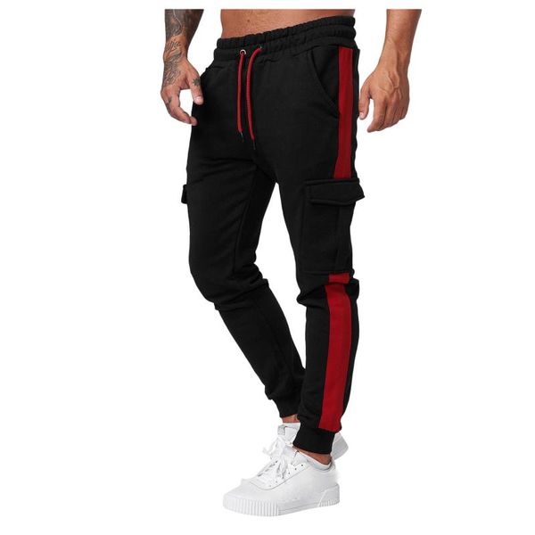 men's pants men outdoor sports trousers multi-pocket autumn and winter plus velvet solid color pocket lace-up overalls, Black
men's pants men outdoor sports trousers multi-pocket autumn and winter plus velvet solid color pocket lace-up overalls, Black