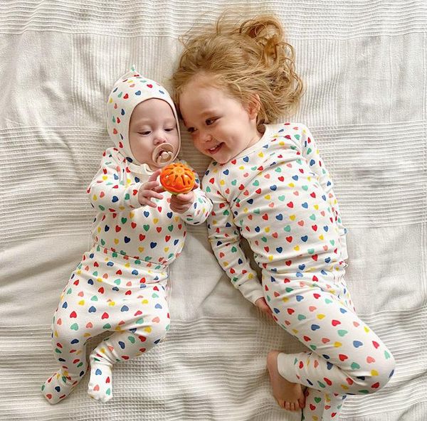 clothing sets ins spring autumn baby korean style color love pattern long sleeve cotton set, White
clothing sets ins spring autumn baby korean style color love pattern long sleeve cotton set, White