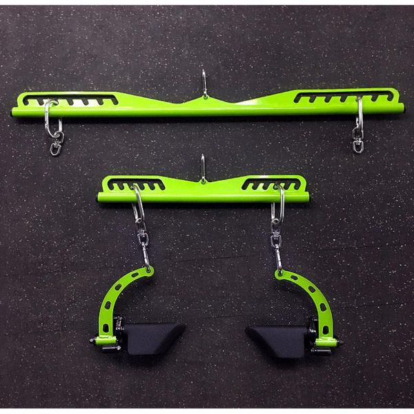 accessories fitness lat pull down bar home biceps triceps back blaster rowing machine workout handle gym high low pulley cable attachments
accessories fitness lat pull down bar home biceps triceps back blaster rowing machine workout handle gym high low pulley cable attachments