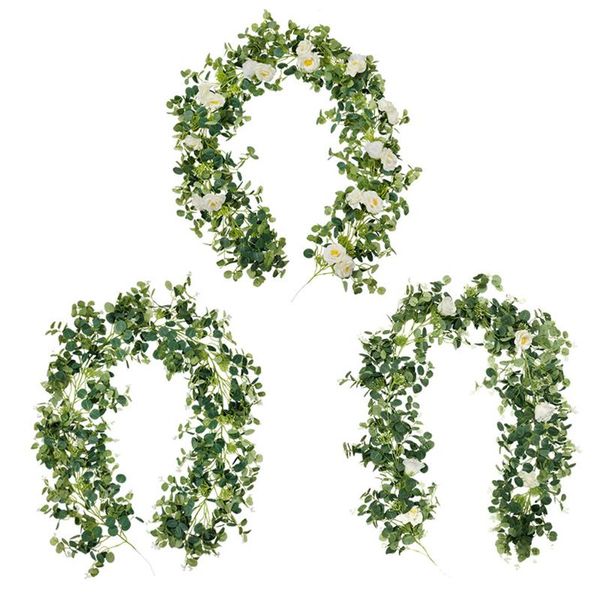 1pcs green silk artificial hanging leaf garland plants vine leaves diy for home wedding party bathroom garden decoration decorative flowers
1pcs green silk artificial hanging leaf garland plants vine leaves diy for home wedding party bathroom garden decoration decorative flowers