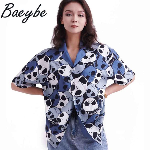 women's swimwear 2021 cascual shirt woman dress official original white skull print pattern shirts turn-down collar couple streetwear, White;black
women's swimwear 2021 cascual shirt woman dress official original white skull print pattern shirts turn-down collar couple streetwear, White;black