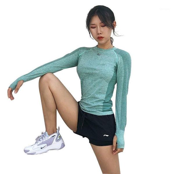 fitness girl autumn winter loose breathable sports long sleeve yoga shirt quick dry running elastic suit training gym1, White;red
fitness girl autumn winter loose breathable sports long sleeve yoga shirt quick dry running elastic suit training gym1, White;red