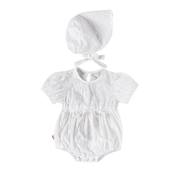 clothing sets 2021 summer 0-24m baby girl 2pcs set hollow out waist bow puff short sleeve white bodysuit+hat infant toddler clothes
clothing sets 2021 summer 0-24m baby girl 2pcs set hollow out waist bow puff short sleeve white bodysuit+hat infant toddler clothes