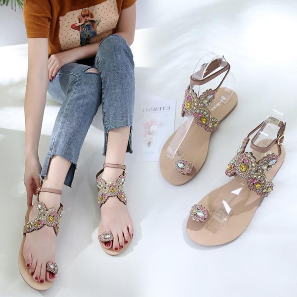 sandals 2021 summer woman fashion rhinestones string bead gladiator flat bohemia ethnic style ankle wrap beach shoes, Black
sandals 2021 summer woman fashion rhinestones string bead gladiator flat bohemia ethnic style ankle wrap beach shoes, Black
