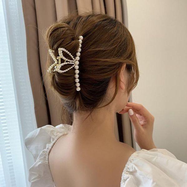 hair clips & barrettes metal claw large barrette pearl fashion style tool h8wf, Golden;silver
hair clips & barrettes metal claw large barrette pearl fashion style tool h8wf, Golden;silver
