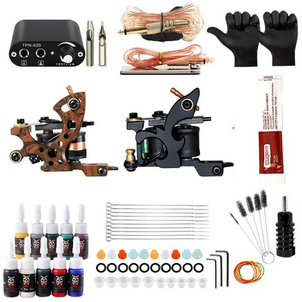 professional tattoo kit machines gun ink set power supply grips body art tools permanent makeup guns kits
professional tattoo kit machines gun ink set power supply grips body art tools permanent makeup guns kits