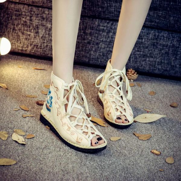 sandals yourseason open peep toe ladies gladiator canvas shoes high strappy fashion summer comfort women flat, Black
sandals yourseason open peep toe ladies gladiator canvas shoes high strappy fashion summer comfort women flat, Black