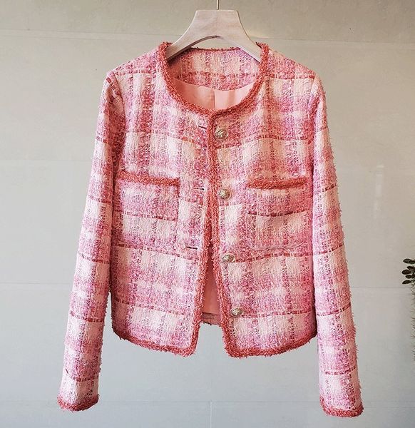 women's suits & blazers runway weave tweed jacket coat winter women long sleeve single-breasted tassels trim thick woolen outwear, White;black
women's suits & blazers runway weave tweed jacket coat winter women long sleeve single-breasted tassels trim thick woolen outwear, White;black