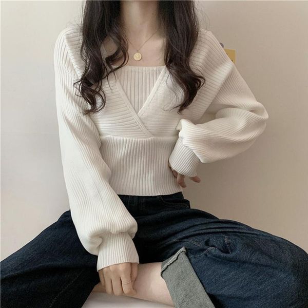 women's sweaters knitted sweater fake two clothes 2021 bottomed with design in spring and autumn, White;black
women's sweaters knitted sweater fake two clothes 2021 bottomed with design in spring and autumn, White;black