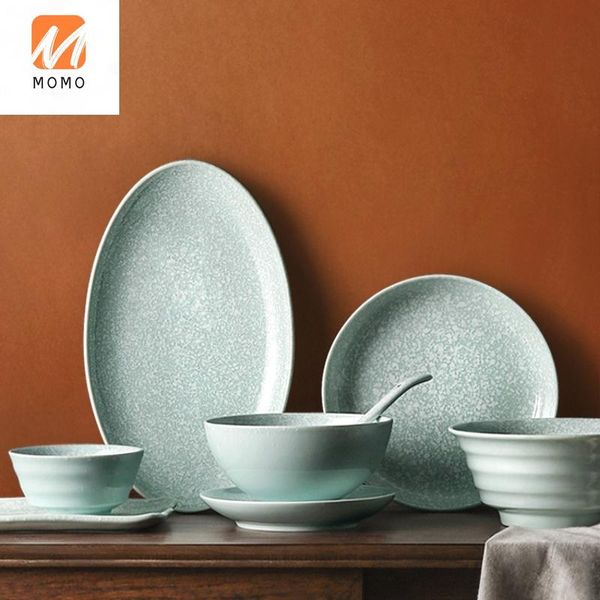 creative japanese tableware household plate big soup bowl fish dish sauce snowflake glaze ceramic noodle storage bottles & jars
creative japanese tableware household plate big soup bowl fish dish sauce snowflake glaze ceramic noodle storage bottles & jars