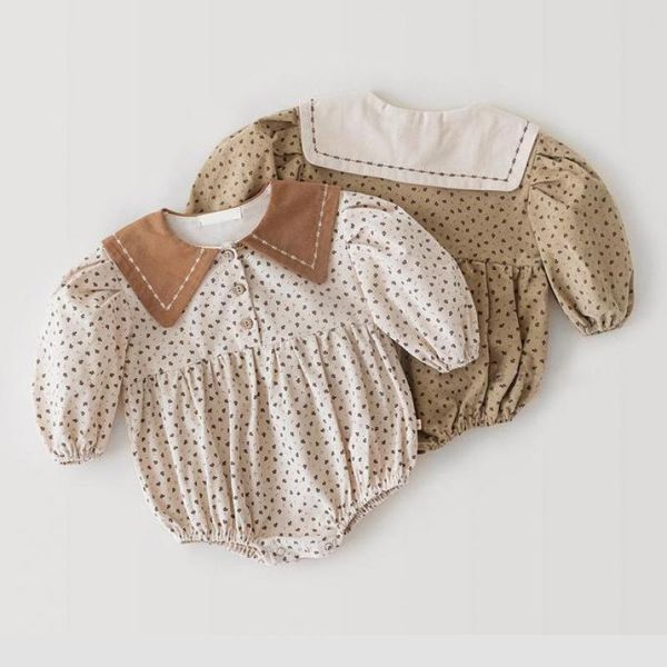 spring new kids baby girl floral bodysuit cotton clothing long sleeve jumpsuit lapel cute princess onesie new born outfits 210413, White
spring new kids baby girl floral bodysuit cotton clothing long sleeve jumpsuit lapel cute princess onesie new born outfits 210413, White