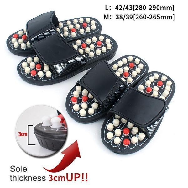 slippers pressure relief foot massage reflexology sandals care tool achy pain feet relaxation gift for parents, Black
slippers pressure relief foot massage reflexology sandals care tool achy pain feet relaxation gift for parents, Black