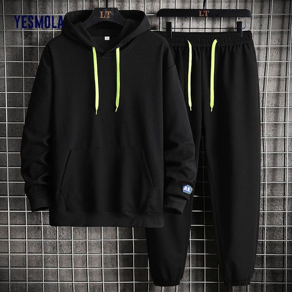men's tracksuits yesmola men tracksuit casual 2 pieces sets hoodies + pants harajuku sport suits sweatshirts sportswear, Gray
men's tracksuits yesmola men tracksuit casual 2 pieces sets hoodies + pants harajuku sport suits sweatshirts sportswear, Gray