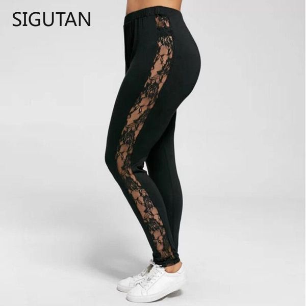 women's leggings plus size l-3xl women lace pants black insert sheer elastane gym high rise
women's leggings plus size l-3xl women lace pants black insert sheer elastane gym high rise