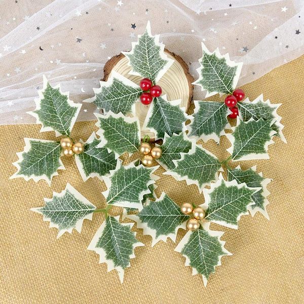decorative flowers & wreaths 5/10pcs christmas leaf berry diy garland wreath artificial for home xmas party wedding box decoration
decorative flowers & wreaths 5/10pcs christmas leaf berry diy garland wreath artificial for home xmas party wedding box decoration
