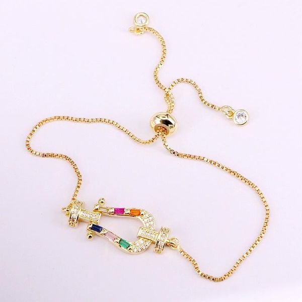 link, chain 3pcs, crystal bracelets fashion rainbow zirconia charm jewelry copper cz micro pave colorful bangles, Black
link, chain 3pcs, crystal bracelets fashion rainbow zirconia charm jewelry copper cz micro pave colorful bangles, Black