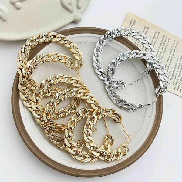charms earrings 52043 hanzhishang metal creative personality exaggeration thick chain female, Golden
charms earrings 52043 hanzhishang metal creative personality exaggeration thick chain female, Golden