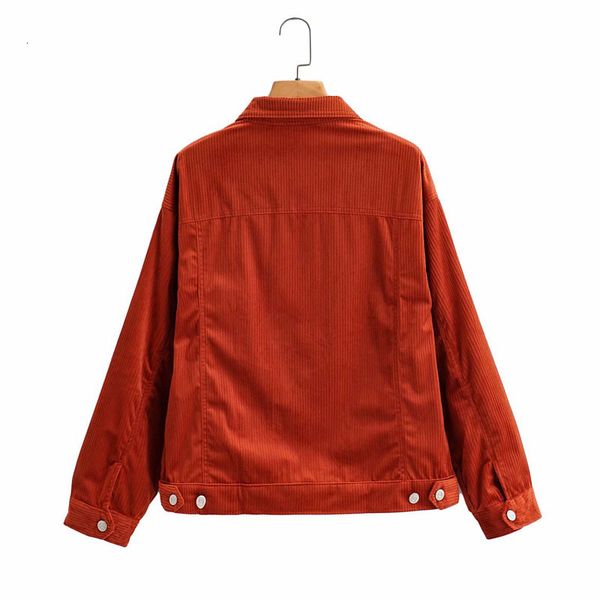 jackets fall new lapel single-breasted corduroy casual woman's jacket harajuku simple tooling style long sleeve chic female coat, Black;brown
jackets fall new lapel single-breasted corduroy casual woman's jacket harajuku simple tooling style long sleeve chic female coat, Black;brown