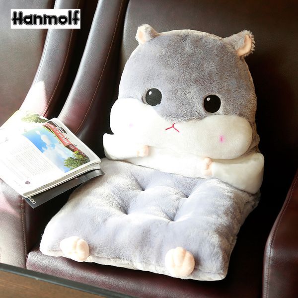 hamster plush pillow lumbar&seat cushion gray/brown/pink animals detachable pillow for car chair seat winter warm kids gift
hamster plush pillow lumbar&seat cushion gray/brown/pink animals detachable pillow for car chair seat winter warm kids gift