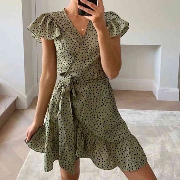 sweet women vintage green ruffles midi dress summer fashion ladies elegant cute boho es party female girls chic 210427, Black;gray
sweet women vintage green ruffles midi dress summer fashion ladies elegant cute boho es party female girls chic 210427, Black;gray