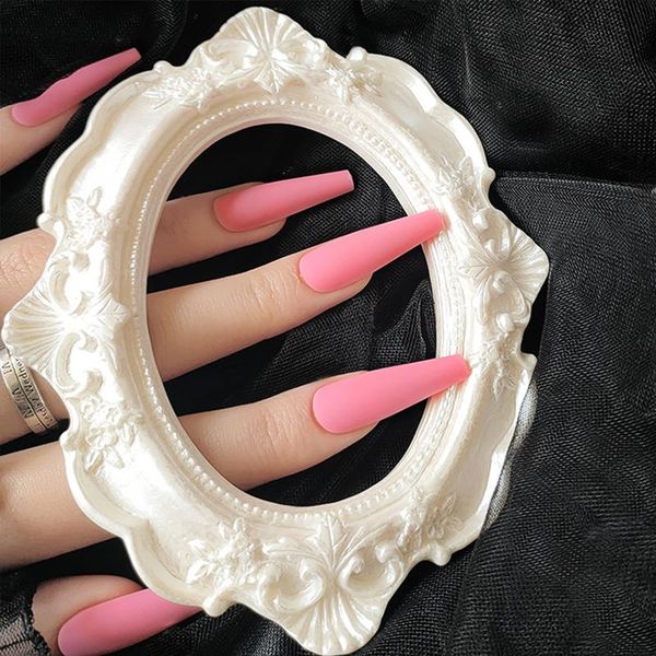 false nails art pure color fake long with glue 24pcs/box wearable tools as gift, Red;gold
false nails art pure color fake long with glue 24pcs/box wearable tools as gift, Red;gold
