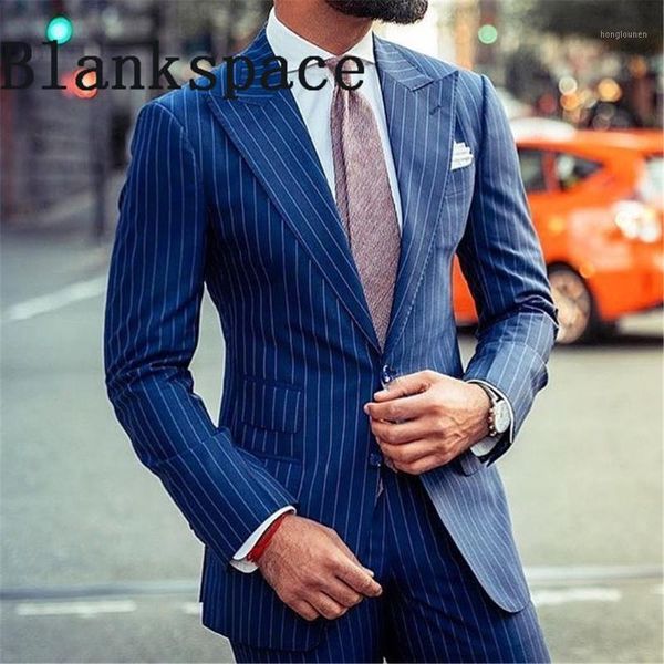 men's suits & blazers navy blue pinstripe suit men blazer formal night with pants business terno tuxedo slim jacket costume homme custo, White;black
men's suits & blazers navy blue pinstripe suit men blazer formal night with pants business terno tuxedo slim jacket costume homme custo, White;black