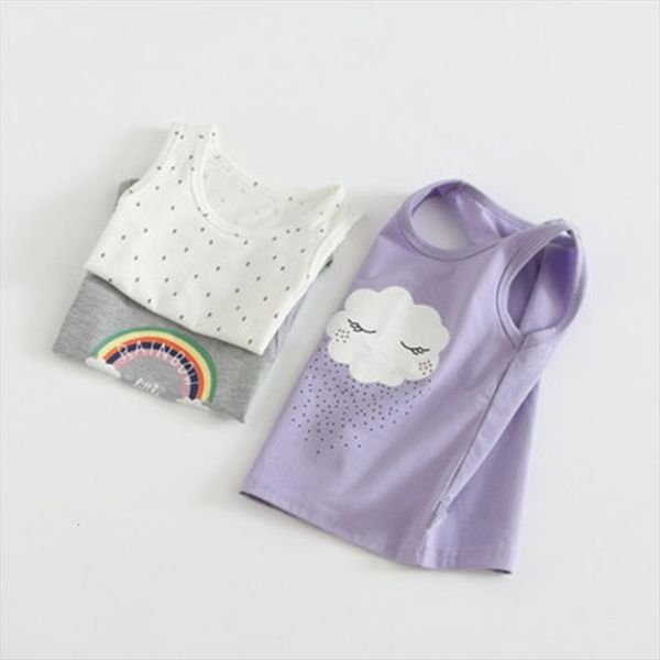 baby girls tanks cotton camisoles vests kids underwear summer rainbow t shirts 7068 01, Blue
baby girls tanks cotton camisoles vests kids underwear summer rainbow t shirts 7068 01, Blue