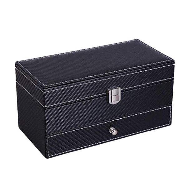 clothing & wardrobe storage carbon fiber 4-bit box double drawer watch showing watches display case jewelry collector
clothing & wardrobe storage carbon fiber 4-bit box double drawer watch showing watches display case jewelry collector