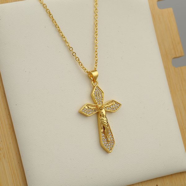 jesus cross pendant necklace rhinestone sweater chain lady clavicle chains hip hop jewelry women men fashion necklaces q31, Silver
jesus cross pendant necklace rhinestone sweater chain lady clavicle chains hip hop jewelry women men fashion necklaces q31, Silver