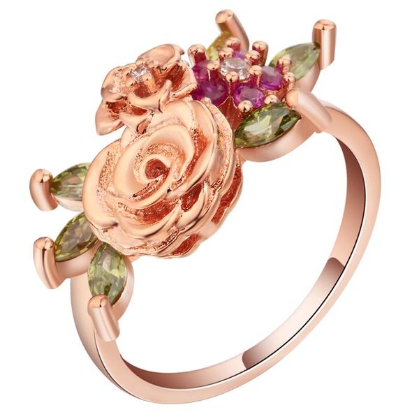 wedding rings beautiful cubic zirconia flower jewelry rose gold color unique cz and engagement women romantic ring, Slivery;golden
wedding rings beautiful cubic zirconia flower jewelry rose gold color unique cz and engagement women romantic ring, Slivery;golden