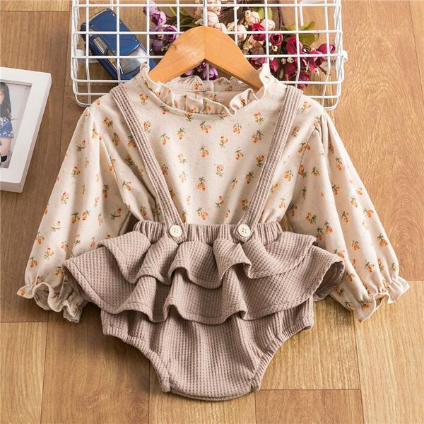 clothing sets baby girls vintage clothes set spring suspender romper+thin floral shirt for summer toddler outfits born infant jumpsuits, White
clothing sets baby girls vintage clothes set spring suspender romper+thin floral shirt for summer toddler outfits born infant jumpsuits, White
