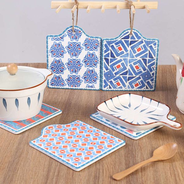 creative heat insulation meal mat ceramic tableware cork household high temperature dish pot
creative heat insulation meal mat ceramic tableware cork household high temperature dish pot