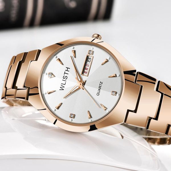 wristwatches 2021 men's watch tungsten steel color quartz male and female student couple well done gifts for her, Slivery;brown
wristwatches 2021 men's watch tungsten steel color quartz male and female student couple well done gifts for her, Slivery;brown