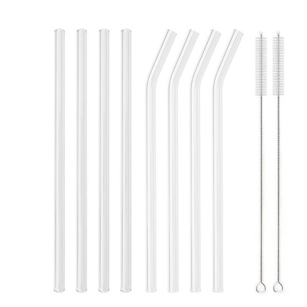 drinking straws straight bend straw borosilicate glass environmentally friendly reusable for milkshak bar accessories with brushes
drinking straws straight bend straw borosilicate glass environmentally friendly reusable for milkshak bar accessories with brushes