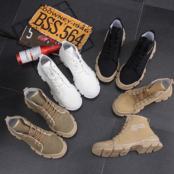 fashion new martin single boots autumn and winter casual fashion men's shoes, Black
fashion new martin single boots autumn and winter casual fashion men's shoes, Black