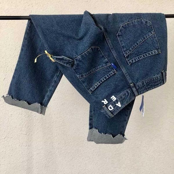 men's jeans blue adererror men women embroidery pants broken back pockets trousers korean mens clothing
men's jeans blue adererror men women embroidery pants broken back pockets trousers korean mens clothing