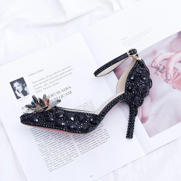 sandals black bride crystal flower wedding shoes bridesmaid party dress shoe thin heel rhinestone high heels ankle strap
sandals black bride crystal flower wedding shoes bridesmaid party dress shoe thin heel rhinestone high heels ankle strap