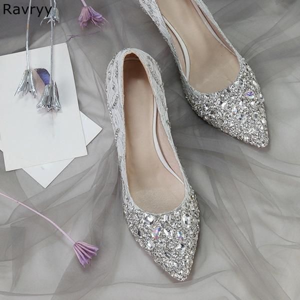 bride wedding dress shoes 2021 luxury crystal rhinestone woman high heels slip-on female pump pointed toe stiletto, Black
bride wedding dress shoes 2021 luxury crystal rhinestone woman high heels slip-on female pump pointed toe stiletto, Black