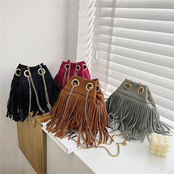 evening bags retro faux suede fringe women messenger tote handbag tassel shoulder handbags crossbody bag
evening bags retro faux suede fringe women messenger tote handbag tassel shoulder handbags crossbody bag