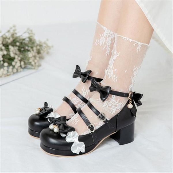 dress shoes pxelena plus size 34-43 women cosplay lolita mary janes bow tie ruffles cross strap med heel pumps purple pink party, Black
dress shoes pxelena plus size 34-43 women cosplay lolita mary janes bow tie ruffles cross strap med heel pumps purple pink party, Black