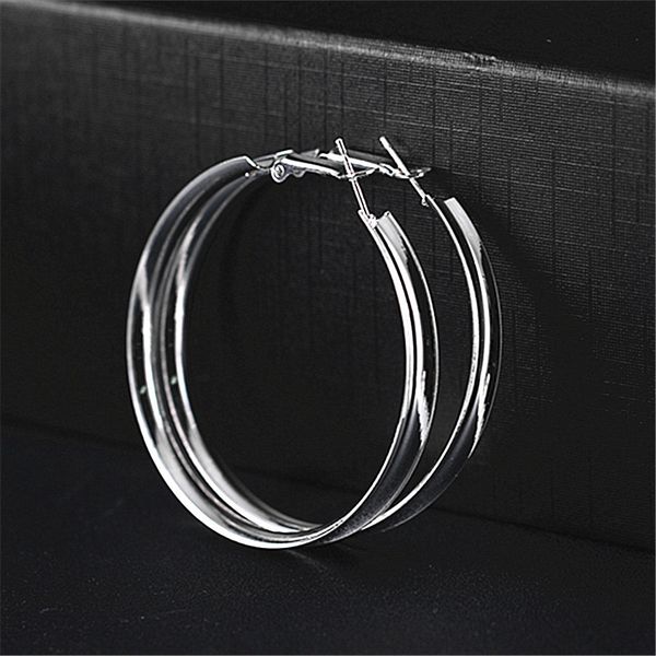 women's big ear ring charm ear hoop huggie jewelry gift circle circular smooth concave earrings, Golden;silver
women's big ear ring charm ear hoop huggie jewelry gift circle circular smooth concave earrings, Golden;silver