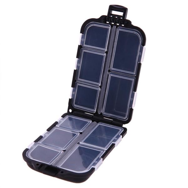 wokotip 10 compartments fishing box fishhook rig bait plastic lure spoon hook storage case tackle accessories
wokotip 10 compartments fishing box fishhook rig bait plastic lure spoon hook storage case tackle accessories