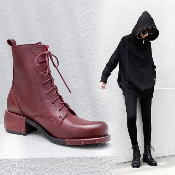 boots 2021 women winter shoes woman casual spring genuine leather booties botas mujer female ankle plus size 33-42, Black
boots 2021 women winter shoes woman casual spring genuine leather booties botas mujer female ankle plus size 33-42, Black