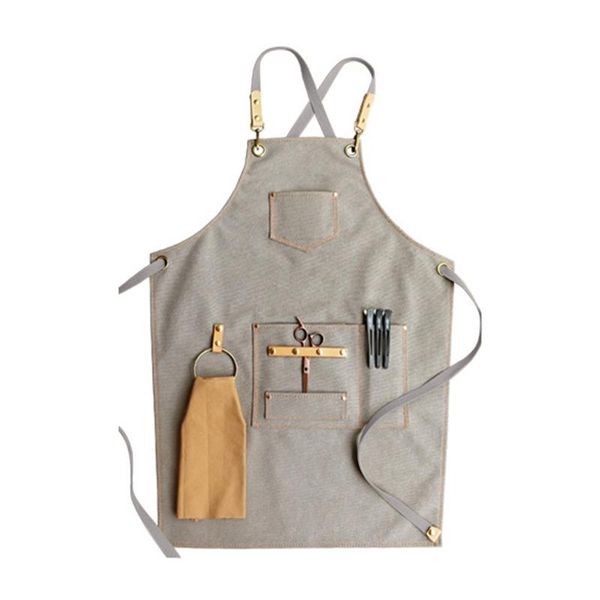 chef apron cotton canvas cross back adjustable with pockets for women and mar-17 aprons
chef apron cotton canvas cross back adjustable with pockets for women and mar-17 aprons