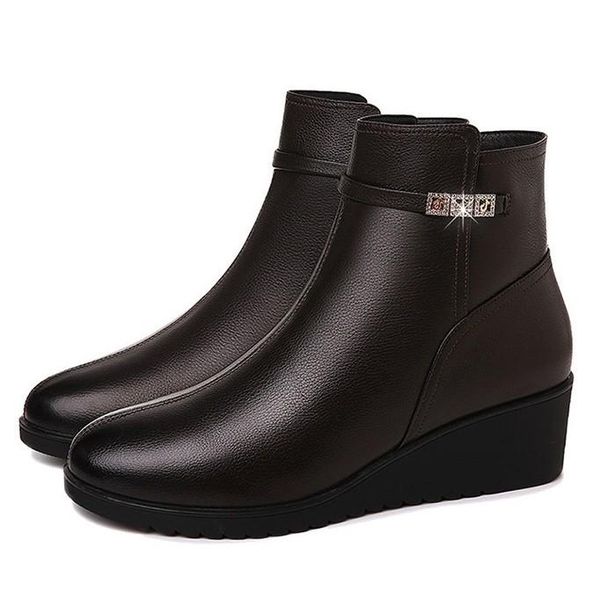 boots spring and autumn women wedges high heels ankle fashion solid round toe ladies black shoes m0098
boots spring and autumn women wedges high heels ankle fashion solid round toe ladies black shoes m0098