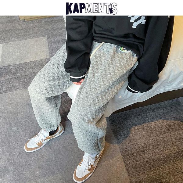 men's pants kapments men black casual baggy sweatpants 2021 mens winter cotton sweat joggers male vintage streetwear korean trousers 
men's pants kapments men black casual baggy sweatpants 2021 mens winter cotton sweat joggers male vintage streetwear korean trousers