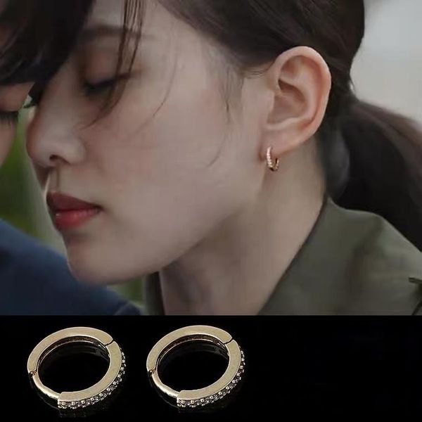hoop & huggie zircon round earring hooks jewelry making supplies findings accessories, Golden;silver
hoop & huggie zircon round earring hooks jewelry making supplies findings accessories, Golden;silver