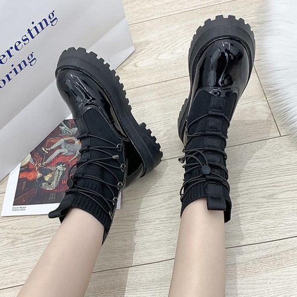 boots drop autumn winter fashion round toe chunky woman sock shoes women black platform thick sole elastic knitted
boots drop autumn winter fashion round toe chunky woman sock shoes women black platform thick sole elastic knitted