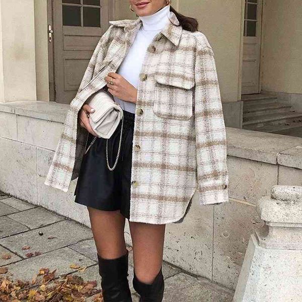 women's blouses & shirts femme long sleeve plaid women 2021 spring summer autumn pocket vintage elegant loose shirt womens xr9, White
women's blouses & shirts femme long sleeve plaid women 2021 spring summer autumn pocket vintage elegant loose shirt womens xr9, White